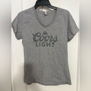Coors Light Women’s Grey Fit Tee